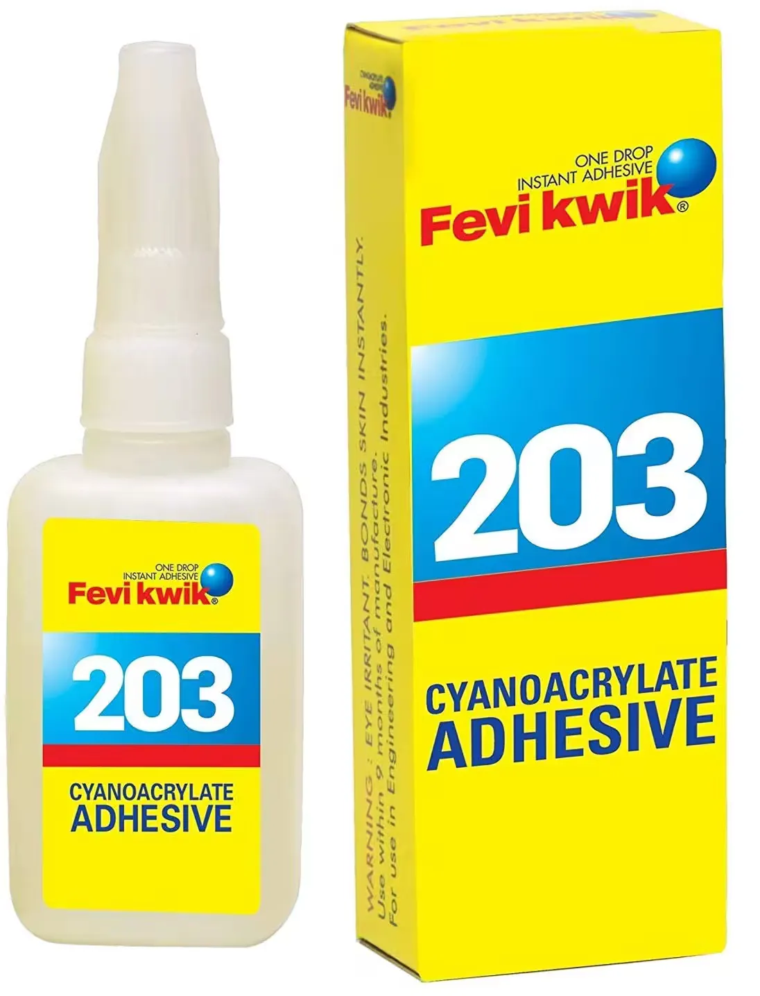Pidilite Fevikwik 203 Cyanoacrylate Adhesive 20g