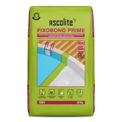 Ascolite Fixobond Pro 20 Kg Bag Grey