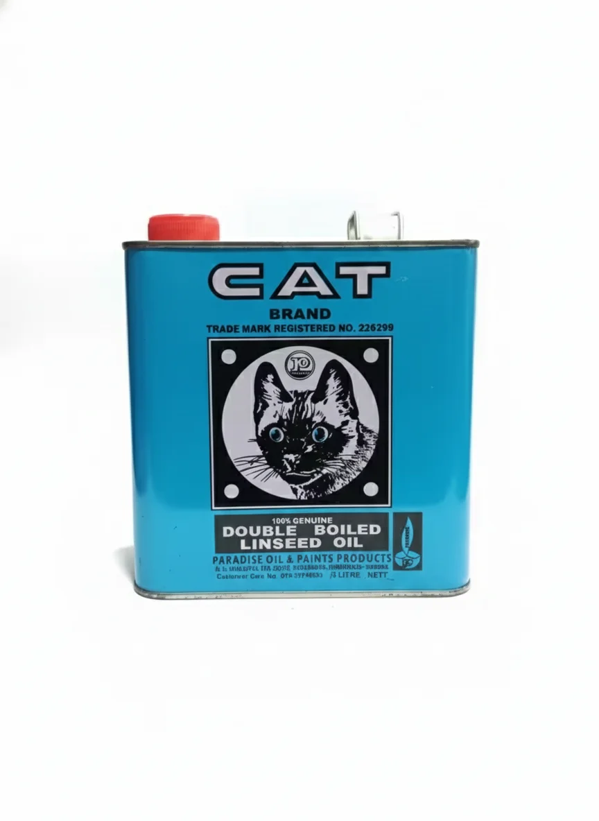 Cat Double Boiled Linseed Oil 3L