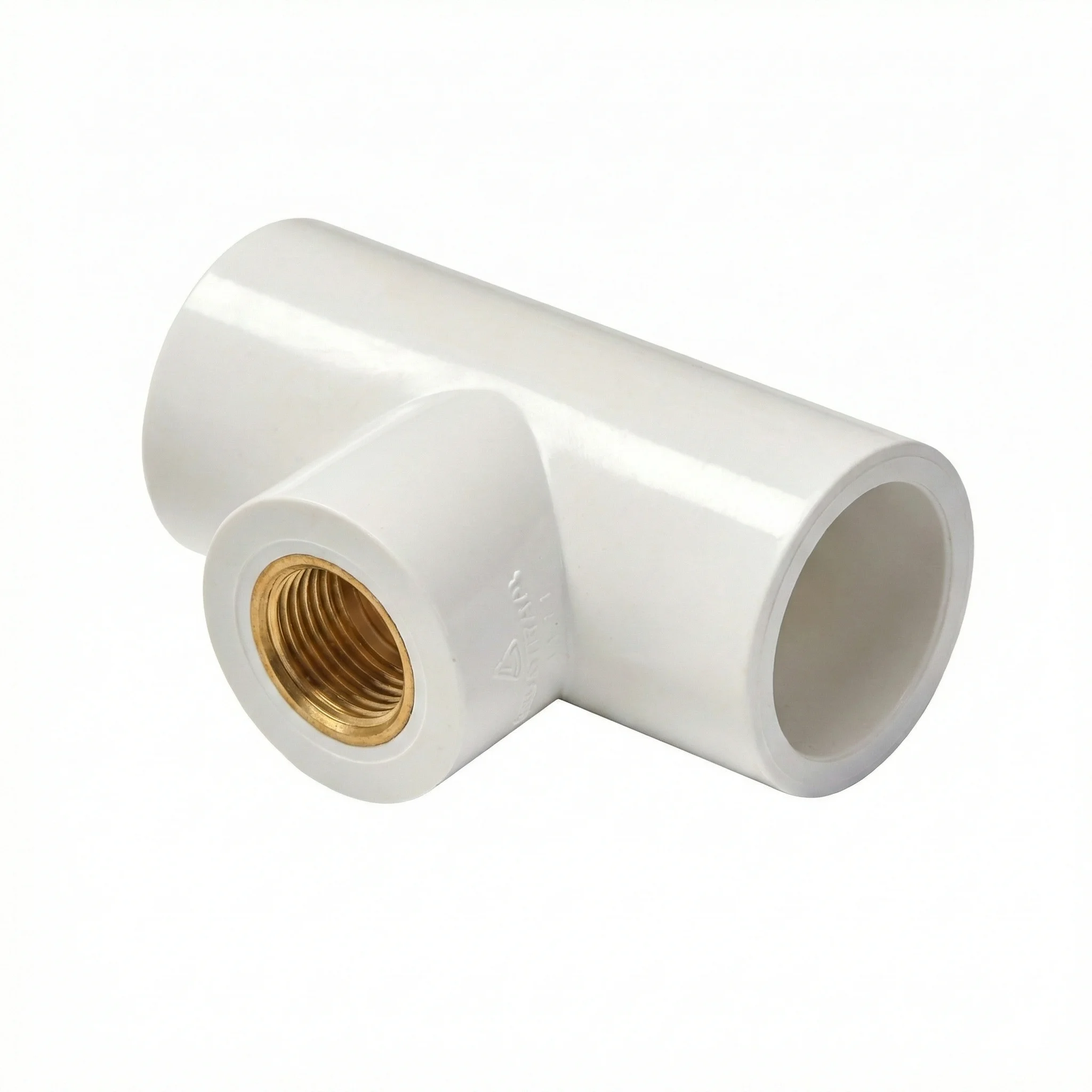 Astral M052800301 CPVC/PVC TEE (Brass Thread x Socket) - 1.5 x 1.5cm, 2.0 x 1.5cm, 2.0 x 2.0cm