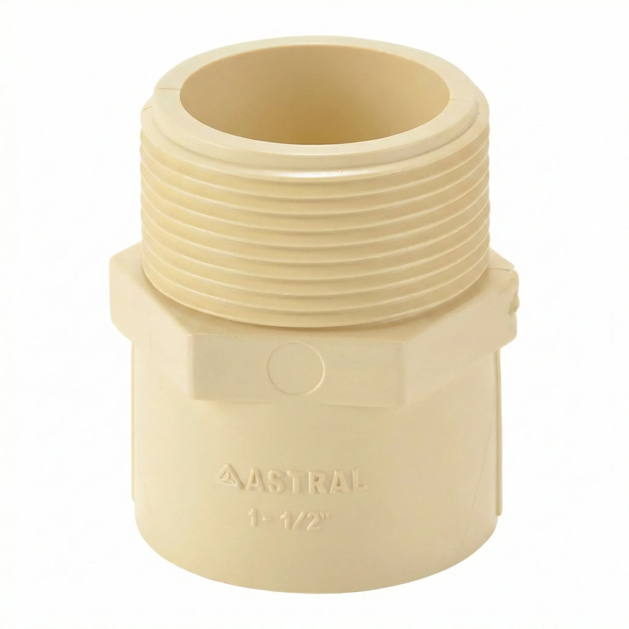 Astral M5112111601 CPVC/PVC MALE Adaptor (CPVC Thread x Socket) - 1.5cm, 2cm, 2.5cm